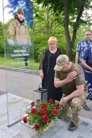 Вічна пам’ять герою: на Донеччині загинув харків’янин Віталій Ларіков, чиє ім’я увічнили на Алеї Слави