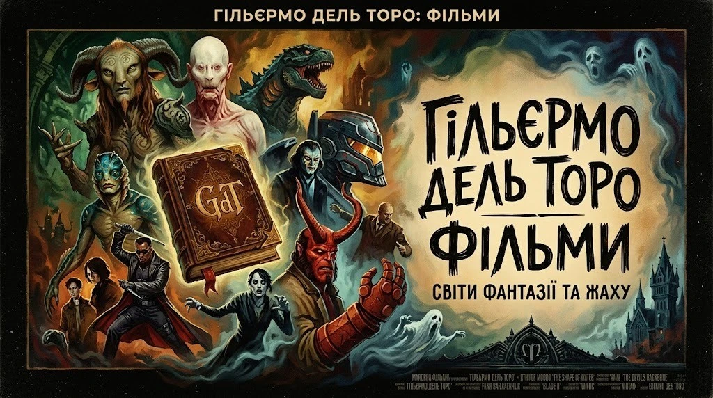 ТОП фільмів Гільєрмо дель Торо для першого перегляду ТОП фільмів Гільєрмо дель Торо для першого перегляду